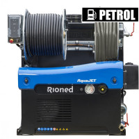 Rioned AquaJet vstavaná vysokotlaková čistička potrubí do Ø 300 mm. Rioned AquaJet vstavaná vysokotlaková čistička potrubí do Ø 300 mm.