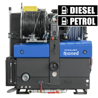 Rioned UrbanJet vstavaná vysokotlaková čistička potrubí do Ø 350 mm. Rioned UrbanJet vstavaná vysokotlaková čistička potrubí do Ø 350 mm.